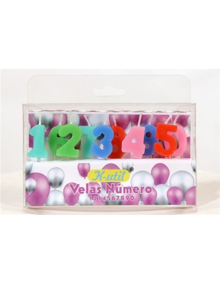 VELA CUMPLEAÑOS NUMERO