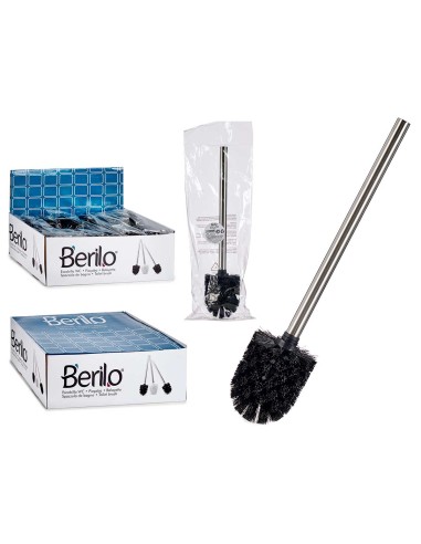 ESCOBILLA ACERO INOX NEGRA