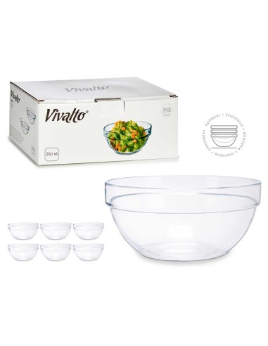 BOL 250ML PEQUEÑO VIDRIO APILABLE