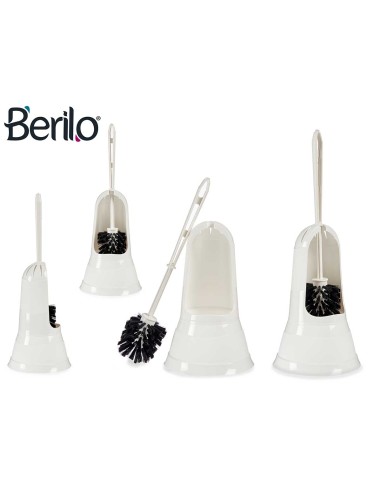 ESCOBILLERO PLASTICO REDONDO BLANCO