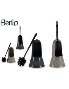 ESCOBILLERO PLASTICO REDONDO GRIS SURT 2