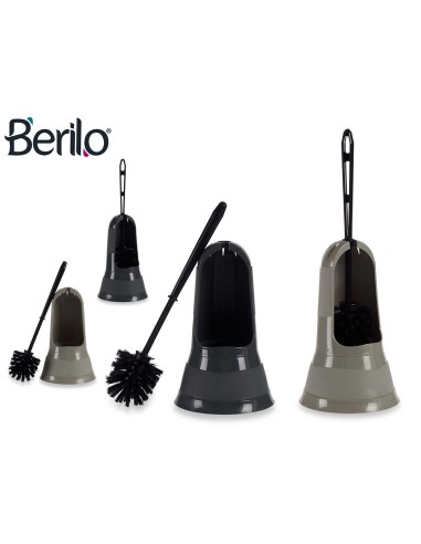 ESCOBILLERO PLASTICO REDONDO GRIS SURT 2