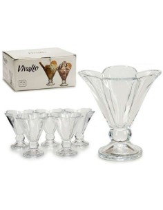 COPA HELADO FORMA FLOR 200ML