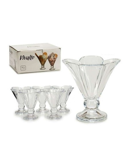 COPA HELADO FORMA FLOR 200ML