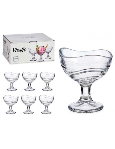 COPA HELADO FORMA ONDULADA 135ML