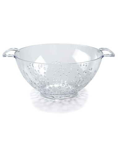 COLADOR PLASTICO TRANSPARENTE ASAS