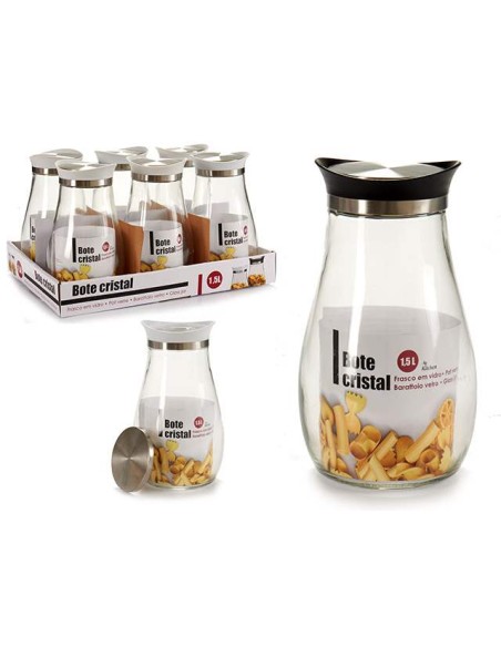 TARRO CRISTAL GR TAPA CON FORMA SURT 2 C