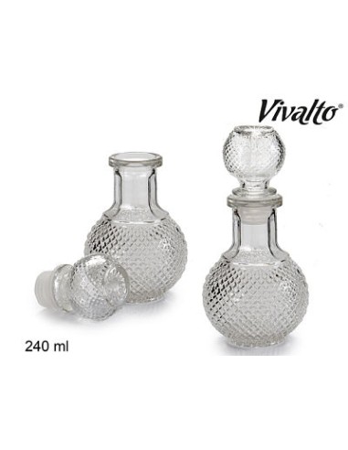 LICORERA 240ML CRISTAL BOLA