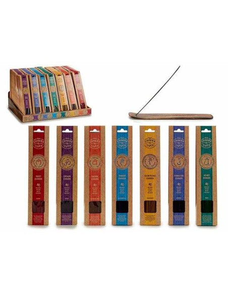 BARRAS INCIENSO 40UND  Y SOPORTE SURT 7