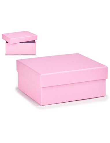 CAJA CARTON LILA PASTEL PEQUEÑA