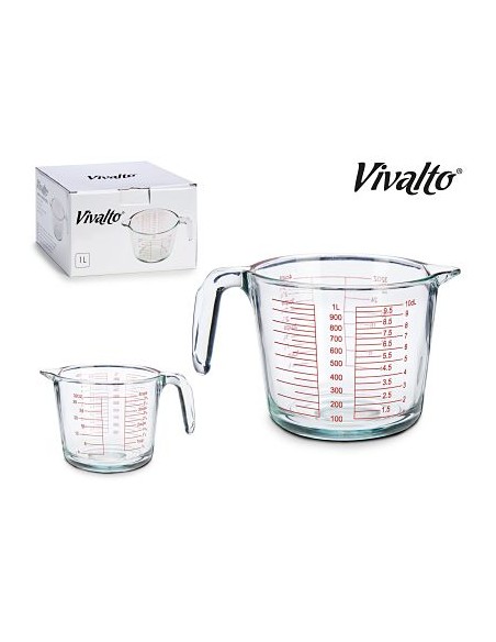 JARRA 1L MEDIDORA VIDRIO GR
