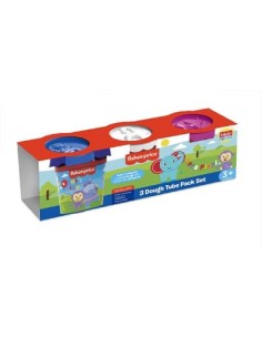 PACK 3 BOTES PLASTILINA 3X110GR FISHER PRICE