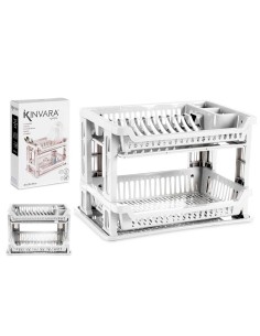 ESCUERREPLATO PLASTICO 2 ALTURAS BLANCO