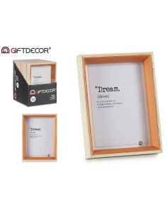 PORTAFOTOS MADERA 13X18 NATURAL Y MARRON