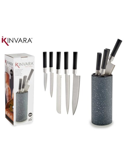 CUCHILLOS 5UND MANGO NEGRO