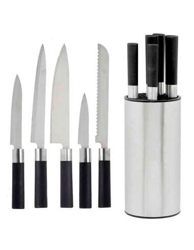 TACOMA REDONDA ACERO 5 CUCHILLOS