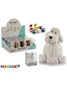 HUCHA PERRO CERAMICA COLOREAR