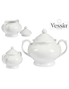 AZUCARERO 350ML CON ASA Y TAPA BLANCO