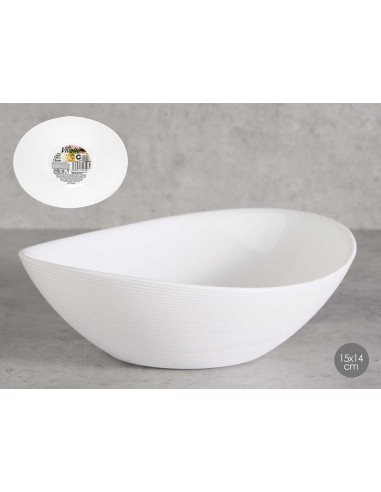 BOL OVALADO OPAL 15X14CM