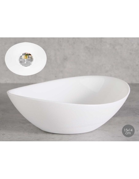 BOL OVALADO OPAL 15X14CM