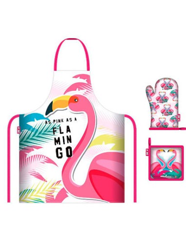 DELANTAL/MANOPLA/AGARRADOR FLAMENCO