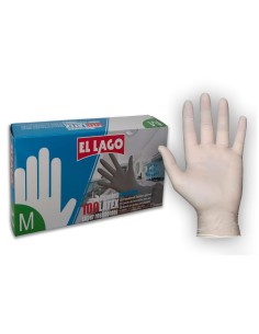 GUANTES LATEX 100 T/MEDIANA