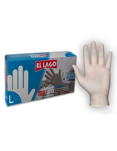 GUANTES LATEX 100 T/GRANDE