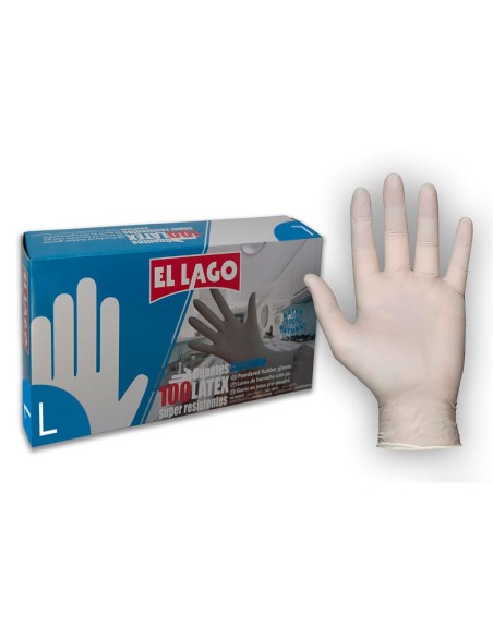 GUANTES LATEX 100 T/GRANDE