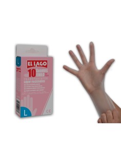 GUANTE VINILO 10U T/GRANDE