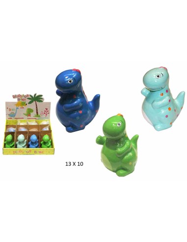 HUCHA CERAMICA DINOSAURIO