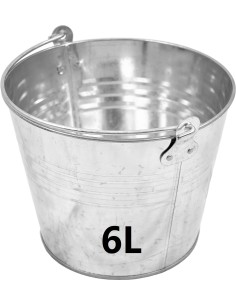 CUBO GALVANIZADO 6 L