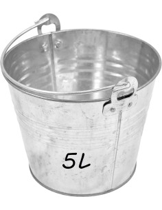 CUBO GALVANIZADO 5L CON ABRIDOR