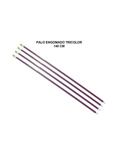 PALO CEPILLO ENGOMADO TRICOLOR 1.40