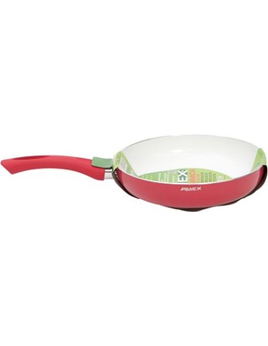 SARTEN 26CM CERAMICA MANGO SILICONA