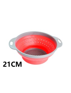 ESCURRIDOR 21CM PLEGABLE SILICONA DOS ASAS