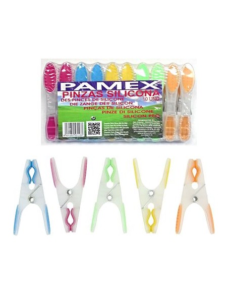 PINZA DE SILICONA 10 UDS.PAMEX