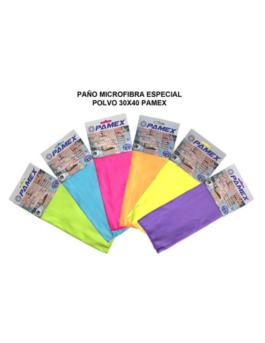 PAÑO MICROFIBRA 30X40 ESPECIAL POLVO