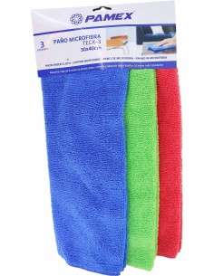 PAÑO MICROFIBRA TECK-3 SET 3