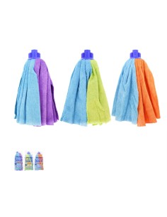 FREGONA MICROFIBRA DOBLE TRICOLOR