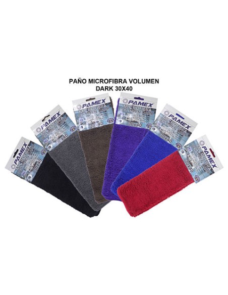 PAÑO MICROFIBRA VOLUMEN DARK 30X40