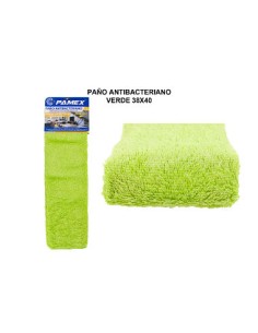 PAÑO ANTIBACTERIANO VERDE 38X40CM