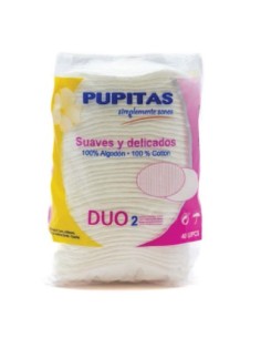 DISCOS DESMAQUILLAR OVALADOS 40 UDS.