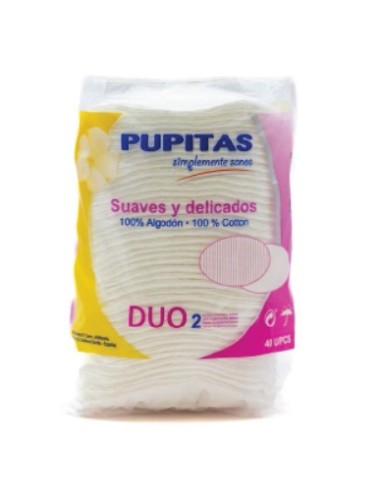 DISCOS DESMAQUILLAR OVALADOS 40 UDS.