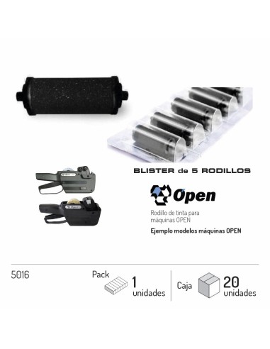 RODILLO DE TINTA - MAQUINA OPEN