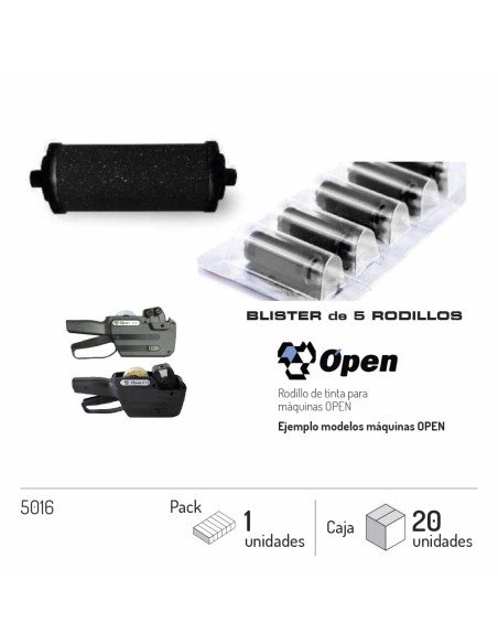 RODILLO DE TINTA - MAQUINA OPEN
