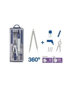 COMPAS ESTUCH MINI-COMPAS,MINAS,ADAPTADO