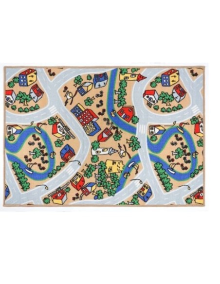 ALFOMBRA NWE WAVE CARRETERA SURTIDO 90X130CM