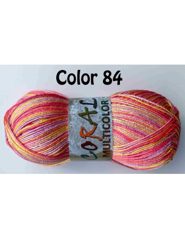 HILO Nº84 MULTICOLOR CORAL