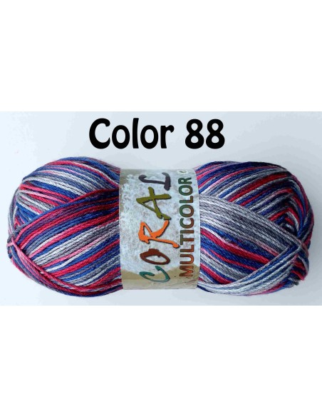 HILO Nº88 MULTICOLOR CORAL