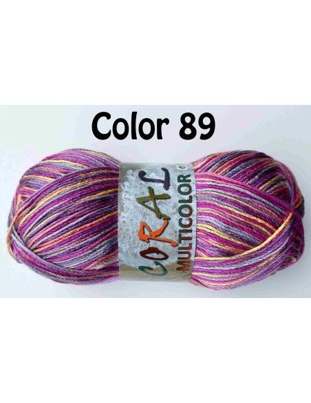 HILO Nº89 MULTICOLOR CORAL